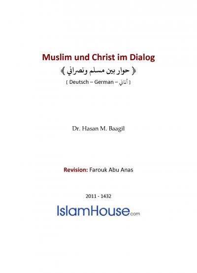 Muslim und Christ im Dialog