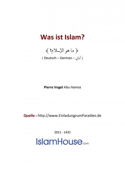 Was ist Islam?