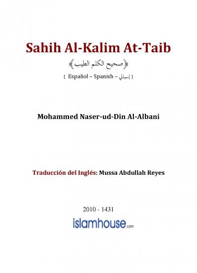 Sahih Al-Kalim At-Taib