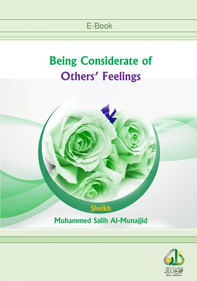 Being considerate of others’ feelings