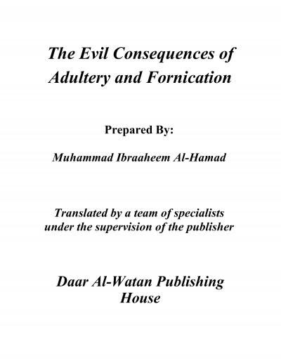 Evil Consequences of Adultery and Fornication