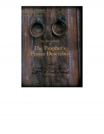 The Abridgement of The Prophet's Prayer Described